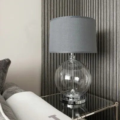 Bordslampa Glaskula