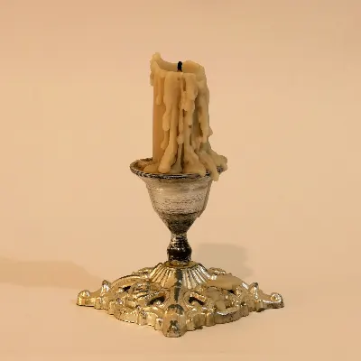 Ljusstake Silver, barock