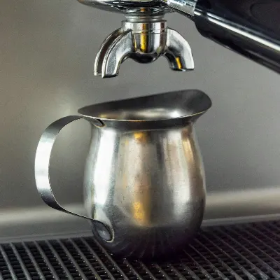 Mjölkkanna för skumning, 35 cl