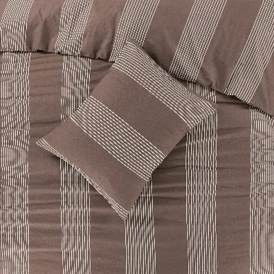 Örngott Rand Kakao 50×60, 2-pack