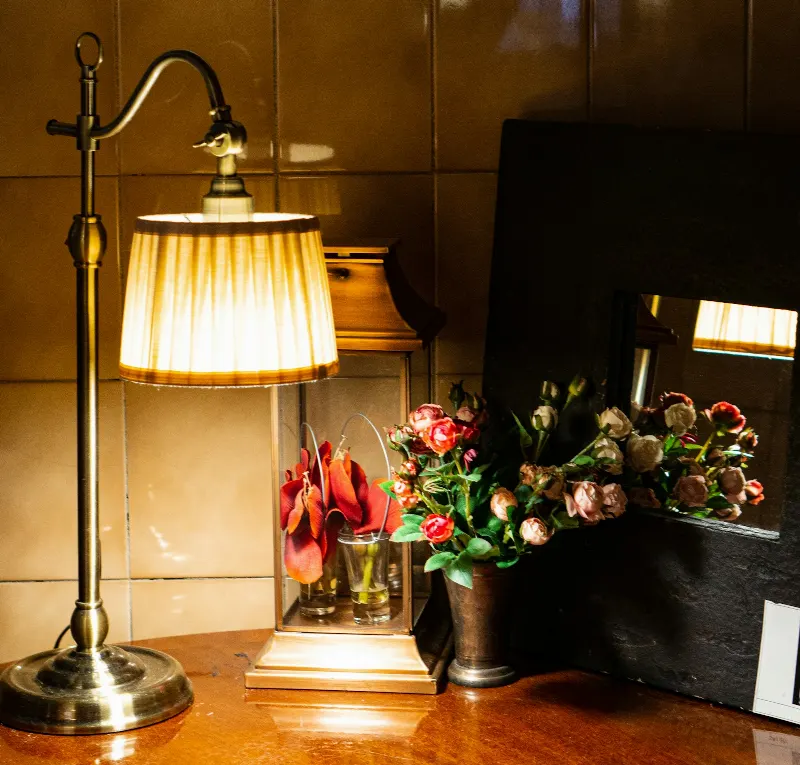 Fönsterlampa Mässing