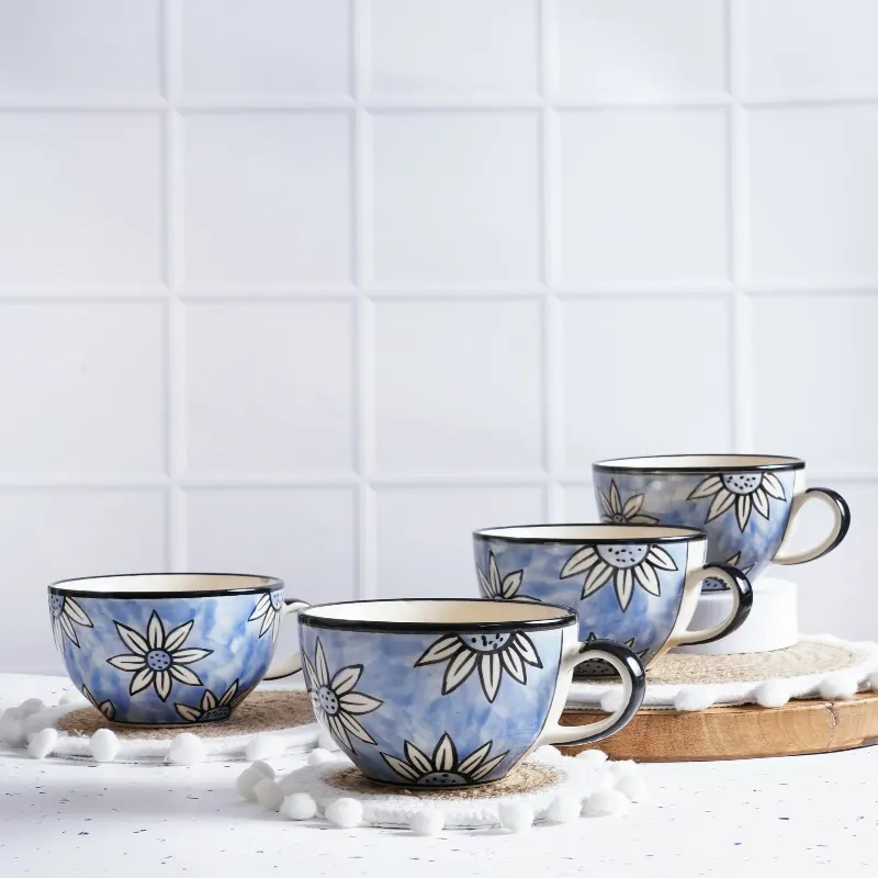 Kaffekopp Blåklint, 4-pack