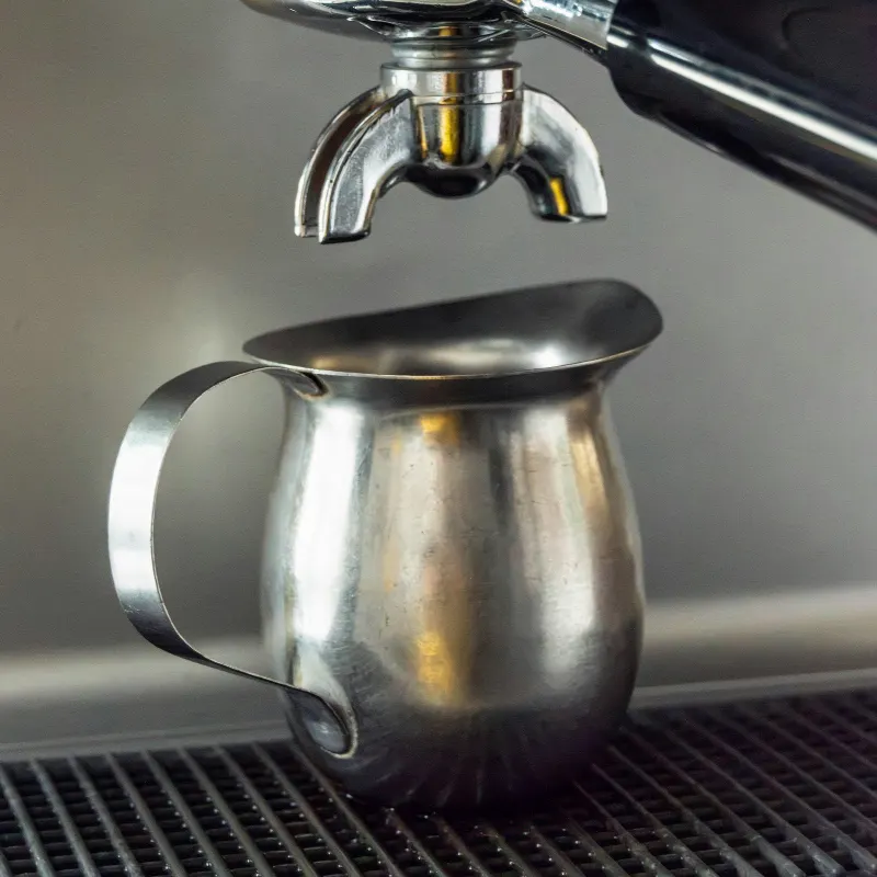 Mjölkkanna för skumning, 35 cl